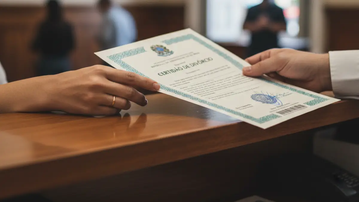Conclusão do passo a passo para o divórcio extrajudicial em cartório
