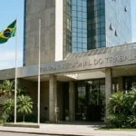 Fachada do Tribunal Regional do Trabalho de Minas Gerais em Belo Horizonte